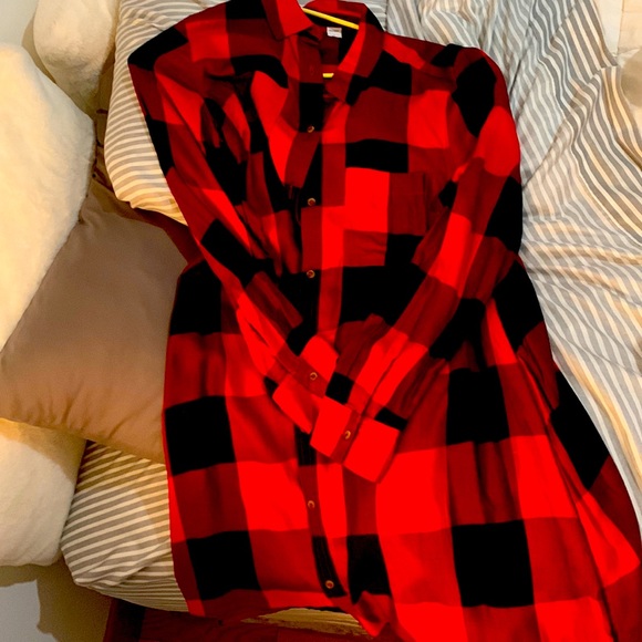 Plaid Dress - OLD NAVY - M - Picture 1 of 1